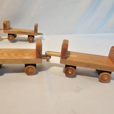 Wooden Toy Train, Cars & More (G-JS)