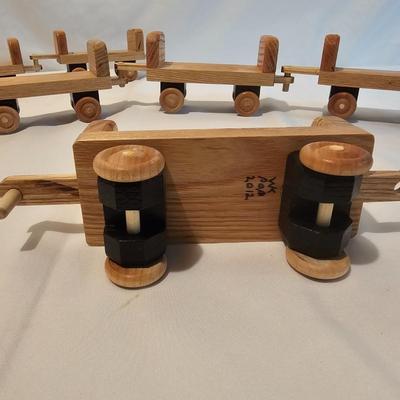 Wooden Toy Train, Cars & More (G-JS)