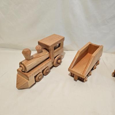Wooden Toy Train, Cars & More (G-JS)