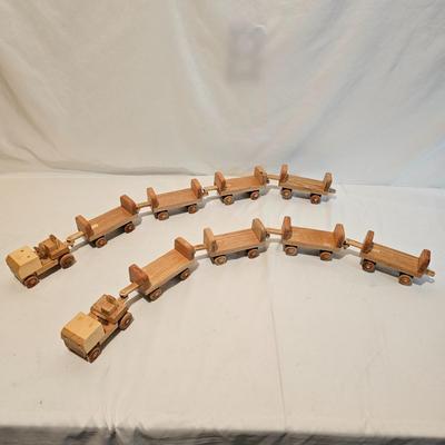 Wooden Toy Train, Cars & More (G-JS)