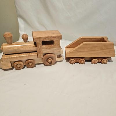 Wooden Toy Train, Cars & More (G-JS)