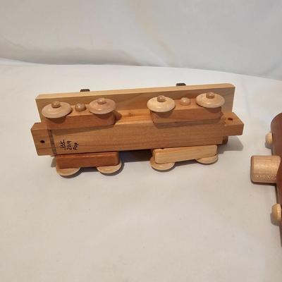 Wooden Toy Train, Cars & More (G-JS)