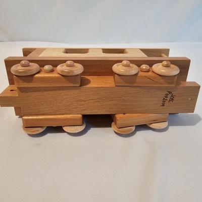 Wooden Toy Train, Cars & More (G-JS)