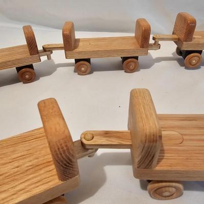 Wooden Toy Train, Cars & More (G-JS)