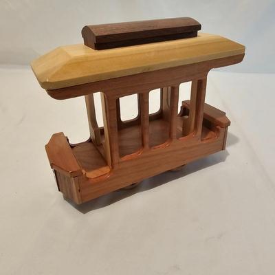 Wooden Toy Train, Cars & More (G-JS)