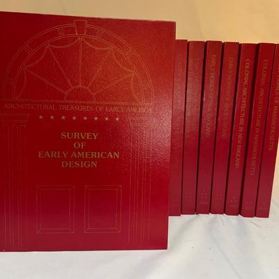 Architectural Treasures of Early America Book Series (LR-RG)