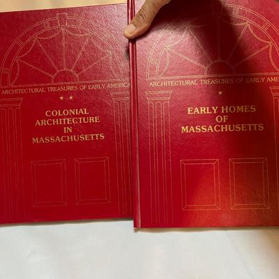 Architectural Treasures of Early America Book Series (LR-RG)