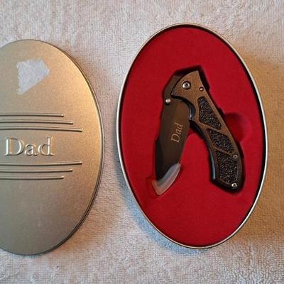 Black Pocket Knife