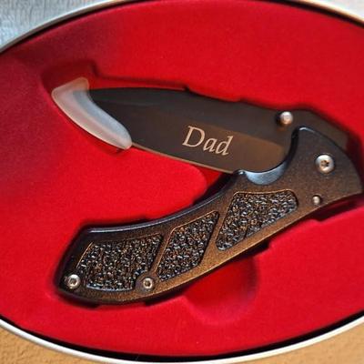 Black Pocket Knife