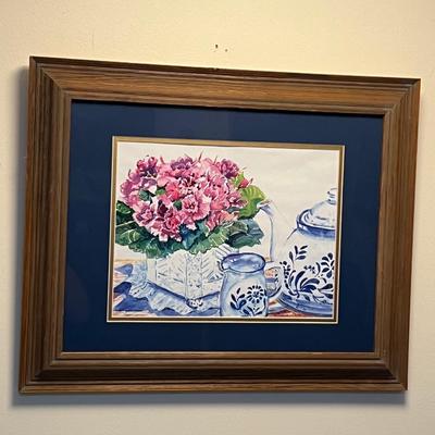 Framed Art & Ceramic Cansiters (LR-RG)