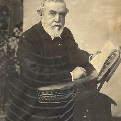 Original Signed 1895 Portrait Photo