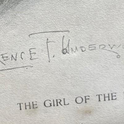 Clarence F. Underwood Lithograph "The Girl of the East"