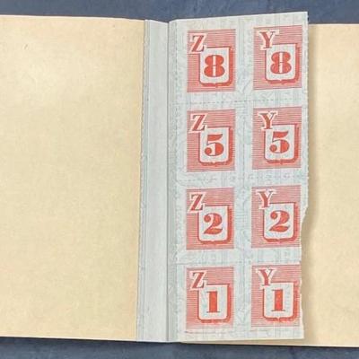 WWII War Ration Book w/ Stamp
