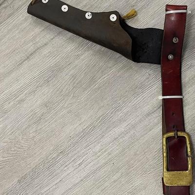 WWI/WWII Era Belt and Holster