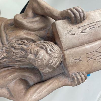 Robust Vintage Moses Ten Commandments Bust