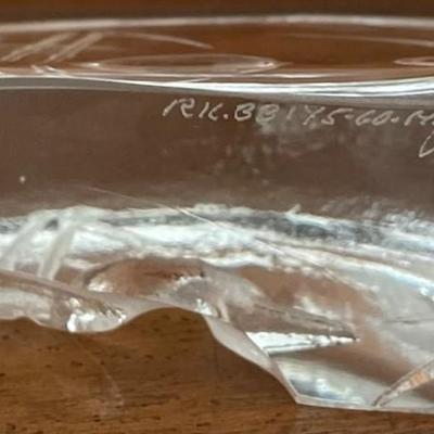 Vintage Mat Jonasson Glass Figurine
