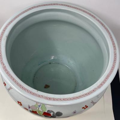 Large Chinese Fish Bowl