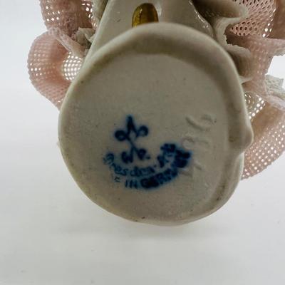 Germany Dresden Art Lace Figurines ~ Read Details