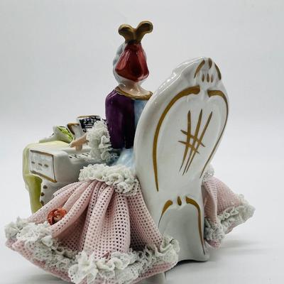 Germany Dresden Art Lace Figurines ~ Read Details
