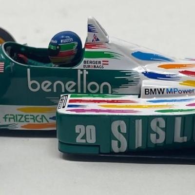 1986 Benetton B186, Formula 1, Minichamps, 1/43 Scale, Mint Condition