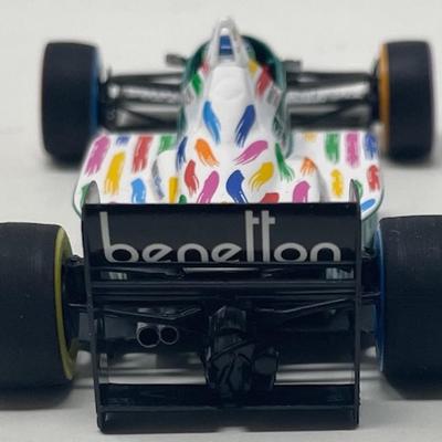 1986 Benetton B186, Formula 1, Minichamps, 1/43 Scale, Mint Condition