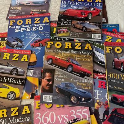 1996 to 2015 FORZA - The Magazine about Ferrari - Issues #1 - 146 English Mint Condition