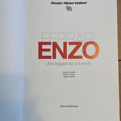 2005 Enzo Ferrari - Michel Vaillant Series Italian Mint Condition