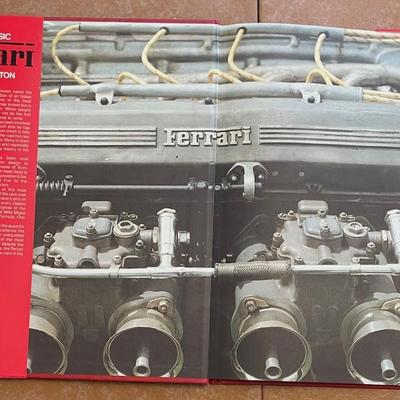 1983 The Classic Ferrari; Hardcover; ISBN 0671075349 English Mint Condition