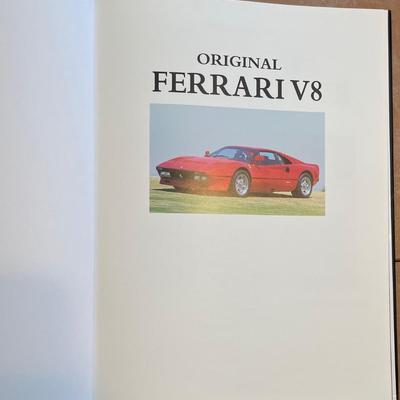 1997 Original Ferrari V8; Hardcover ISBN: 1870979788 English Mint Condition