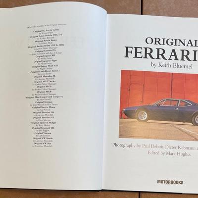1997 Original Ferrari V8; Hardcover ISBN: 1870979788 English Mint Condition