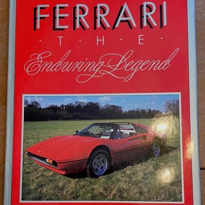 1990 Ferrari the Enduring Legend; Hardcover; ISBN: 0831732253 English Mint Condition