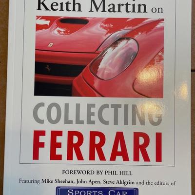 2004 Keith Martin on Collecting Ferrari; Softcover; ISBN: 0760319715 English Mint Condition