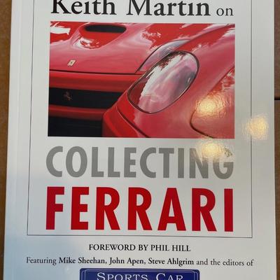 2004 Keith Martin on Collecting Ferrari; Softcover; ISBN: 0760319715 English Mint Condition