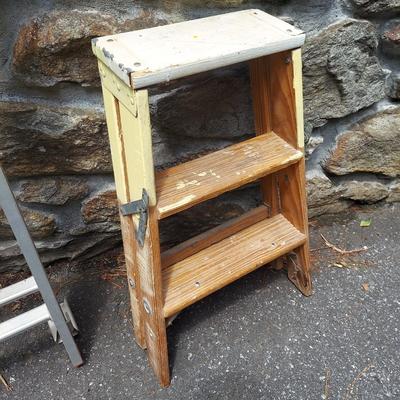 16' Extension Ladder and Wooden Step Ladder (G-JS)