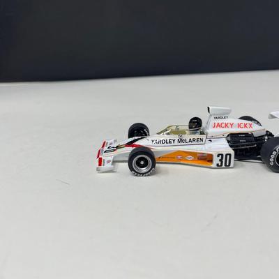 1973 McLaren M23 Yardley Formula 1, Minichamps, 1/43 Scale, Mint Condition