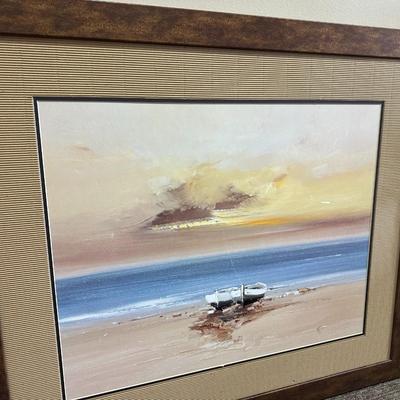 Large framedprint
