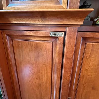 Absolutely Gorgeous Solid Wood Cherry & Spruce Schrunk ~ Germany