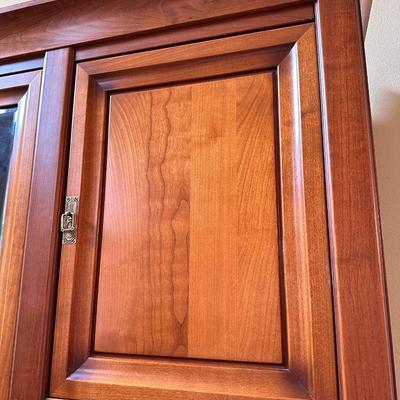Absolutely Gorgeous Solid Wood Cherry & Spruce Schrunk ~ Germany