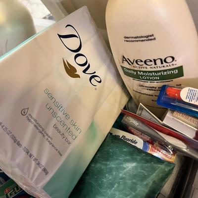 BIG Lot New Toiletries - Aveeno, Matrix, Dove, Pantene