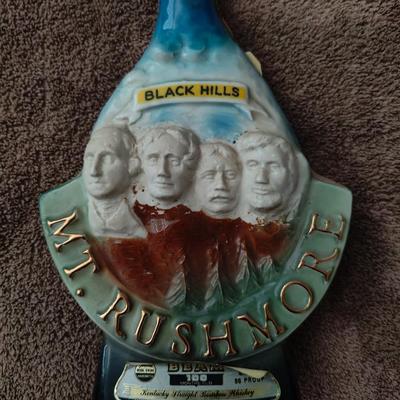 Beam Mount Rushmore Bottle ( empty)