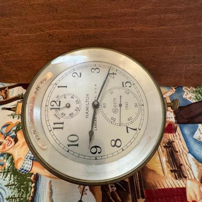 1941 Hamilton US Navy WW11 Maritime Chronometer #2