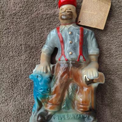 Vintage Beam Paul Bunyon bottle (empty)