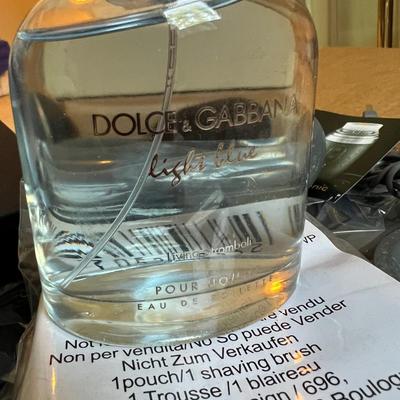 Mixed Lot - 2 Men’s Clarisonic, Dolce Gabbana Shave Set, DG Cologne