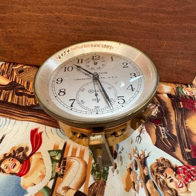 1941 Hamilton US Navy WW11 Maritime chronometer - working perfectly #3