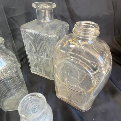 Antique glass items