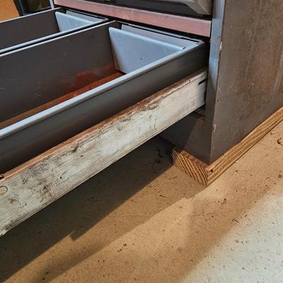 Vintage 10-Drawer Storage Cabinet (G-JS)