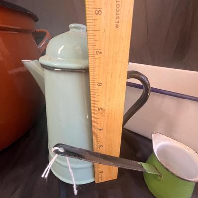 Granite ware Enamel ware lot