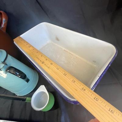 Granite ware Enamel ware lot