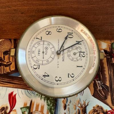 1941 Hamilton US Navy WW11 Maritime Chronometer #4