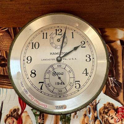 1941 Hamilton Navy WW11 Maritime Chronometer #5
